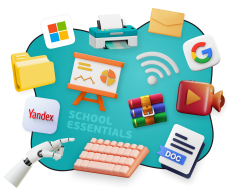 Цифровая база для школьника - КИБЕРшкола программирования для детей, компьютерные курсы для школьников, начинающих и подростков - KIBERone г. Щукино