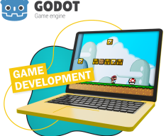 Godot.  Основа создания легендарных игр - КИБЕРшкола программирования для детей, компьютерные курсы для школьников, начинающих и подростков - KIBERone г. Щукино