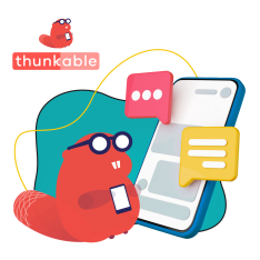 Разработка мобильных приложений в Thunkable. Начало - КИБЕРшкола программирования для детей, компьютерные курсы для школьников, начинающих и подростков - KIBERone г. Щукино