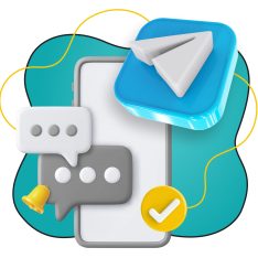 Создание Mini App для Telegram - КИБЕРшкола программирования для детей, компьютерные курсы для школьников, начинающих и подростков - KIBERone г. Щукино