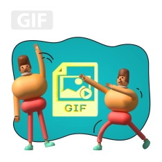 Gif-анимация - КИБЕРшкола программирования для детей, компьютерные курсы для школьников, начинающих и подростков - KIBERone г. Щукино