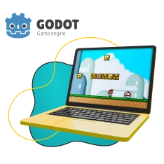 Godot. Основа создания легендарных игр - КИБЕРшкола программирования для детей, компьютерные курсы для школьников, начинающих и подростков - KIBERone г. Щукино
