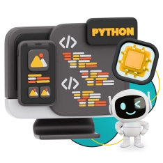 Мой первый сайт с мозгами: Python + AI - КИБЕРшкола программирования для детей, компьютерные курсы для школьников, начинающих и подростков - KIBERone г. Щукино