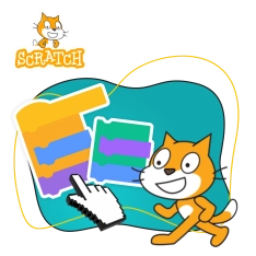 Scratch. Продвинутый уровень – создаём игры, как маленькие разработчики! - КИБЕРшкола программирования для детей, компьютерные курсы для школьников, начинающих и подростков - KIBERone г. Щукино
