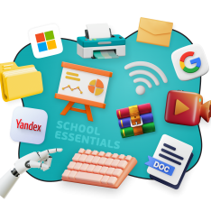 Цифровая база для школьника - КИБЕРшкола программирования для детей, компьютерные курсы для школьников, начинающих и подростков - KIBERone г. Щукино