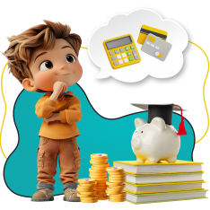 Финансовый интеллект вместе KIBERone - КИБЕРшкола программирования для детей, компьютерные курсы для школьников, начинающих и подростков - KIBERone г. Щукино