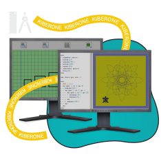 Исполнители чертежник и черепашка - КИБЕРшкола программирования для детей, компьютерные курсы для школьников, начинающих и подростков - KIBERone г. Щукино