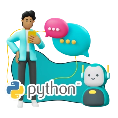 Умный чат-бот на Python на Telegram - КИБЕРшкола программирования для детей, компьютерные курсы для школьников, начинающих и подростков - KIBERone г. Щукино