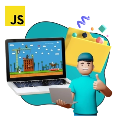 JavaScript + AI. Проектное обучение + геймификация + AI-помощники - КИБЕРшкола программирования для детей, компьютерные курсы для школьников, начинающих и подростков - KIBERone г. Щукино